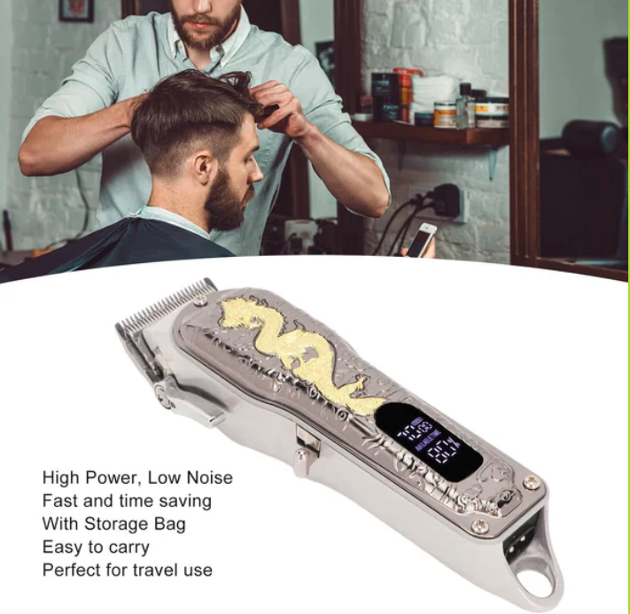 Cortadora de Pelo Eléctrica Inalámbrica - Mango Ergonómico, Bajo Ruido (Ref: 5057/100016) - Imagen 4