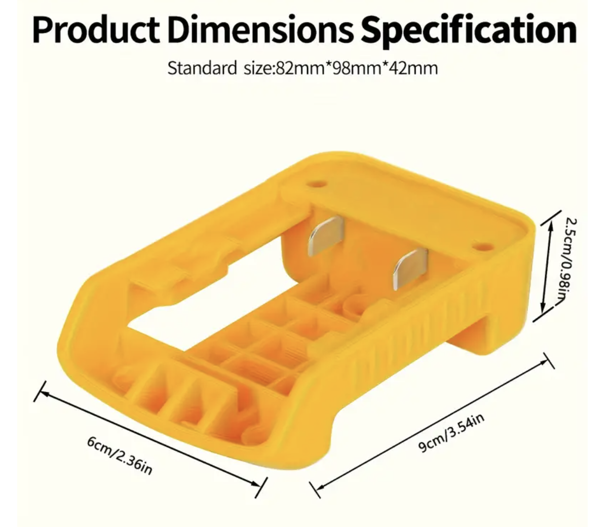 ADAPTADOR BATERIA USB PARA DEWALT (Ref: 1994/USBAT1 ) - Imagen 4