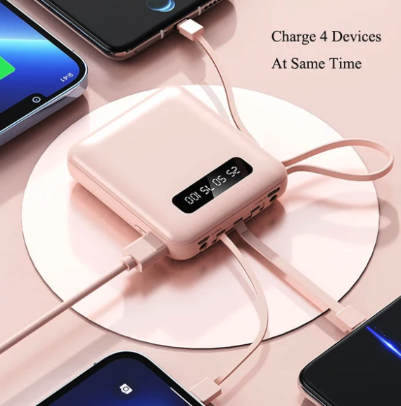 Power Bank 10000mAh con Cables Integrados (Ref: 5057/100065) - Imagen 7