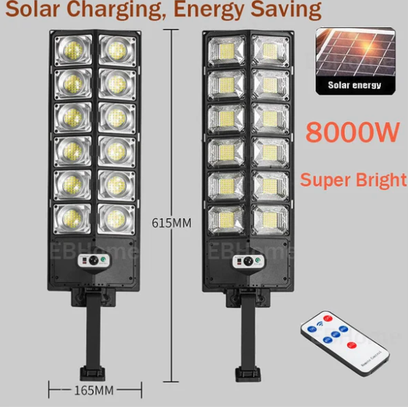 Lámpara Solar para Exteriores con Sensor de Movimiento - Farolas Solares Impermeables para Jardín y Patio (Ref: 5057/100033) - Imagen 2