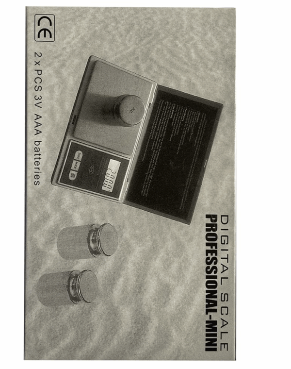 Báscula Digital de Precisión 500g x 0.01g – Compacta, Portátil y Multifunción (Ref: 5057/100100) - Imagen 9