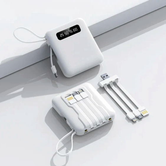 Power Bank 10000mAh con Cables Integrados (Ref: 5057/100065) - Imagen 9