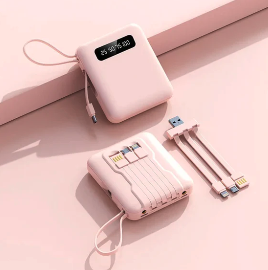 Power Bank 10000mAh con Cables Integrados (Ref: 5057/100065) - Imagen 10