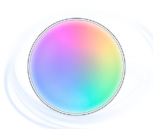 Luz de techo con ventilador sin aspas Mistral, App Tuya, Ø43,6 cm, 6 velocidades, Luces RGBIC+CCT, 4.000 lm compatible con Google Home y Alexa  y Wifi (Ref: 5059/BXVENT02) - Imagen 6