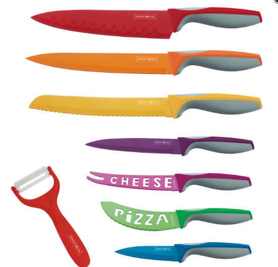 CUCHILLOS CERAMICOS 7 PIEZAS MULTICOLOR (Ref: 9007/RI-COL7A)