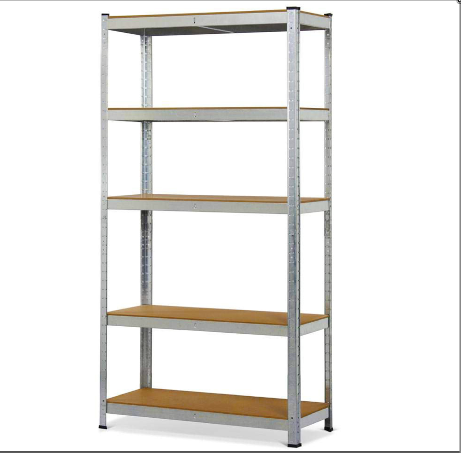 ESTANTERIA Galvanizada 5 baldas 91.00 x 40.50 x 5.50. ( Ref: 9007HG-8027 )