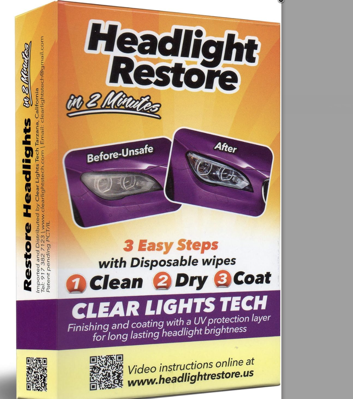 Kit de Restauración de Faros Delanteros Clear ( Ref 9007/BO1KKOF8IE ) - Imagen 3