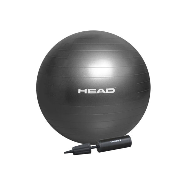 Pelota de ejercicio HEAD 65cm fabricada en pvc duradero con bomba incluida ( Ref: 5059/HDFT11 )