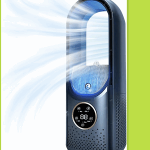 Mini Aire Acondicionado Portátil Sin Aspas – Ventilador USB 6 Velocidades con Temporizador y Luz Ambiental ( Ref: 5057/100129 )