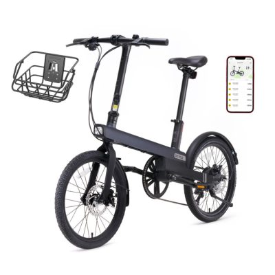 bicicleta-electrica-urbana-xiaomi-qicycle-c2-app-pedaleo-asistido-autonomia-65km-8-vel-pantalla-led-cesta-incl-negro